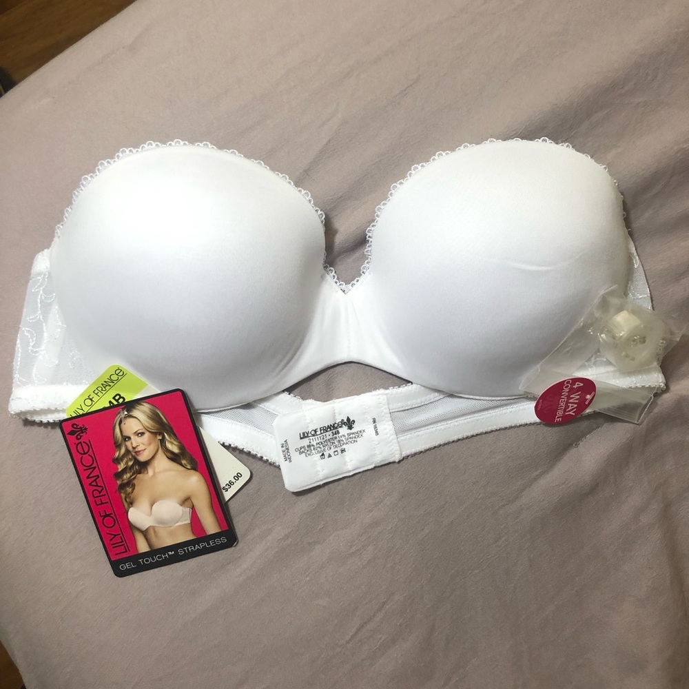 White Lily of France Bra 34B